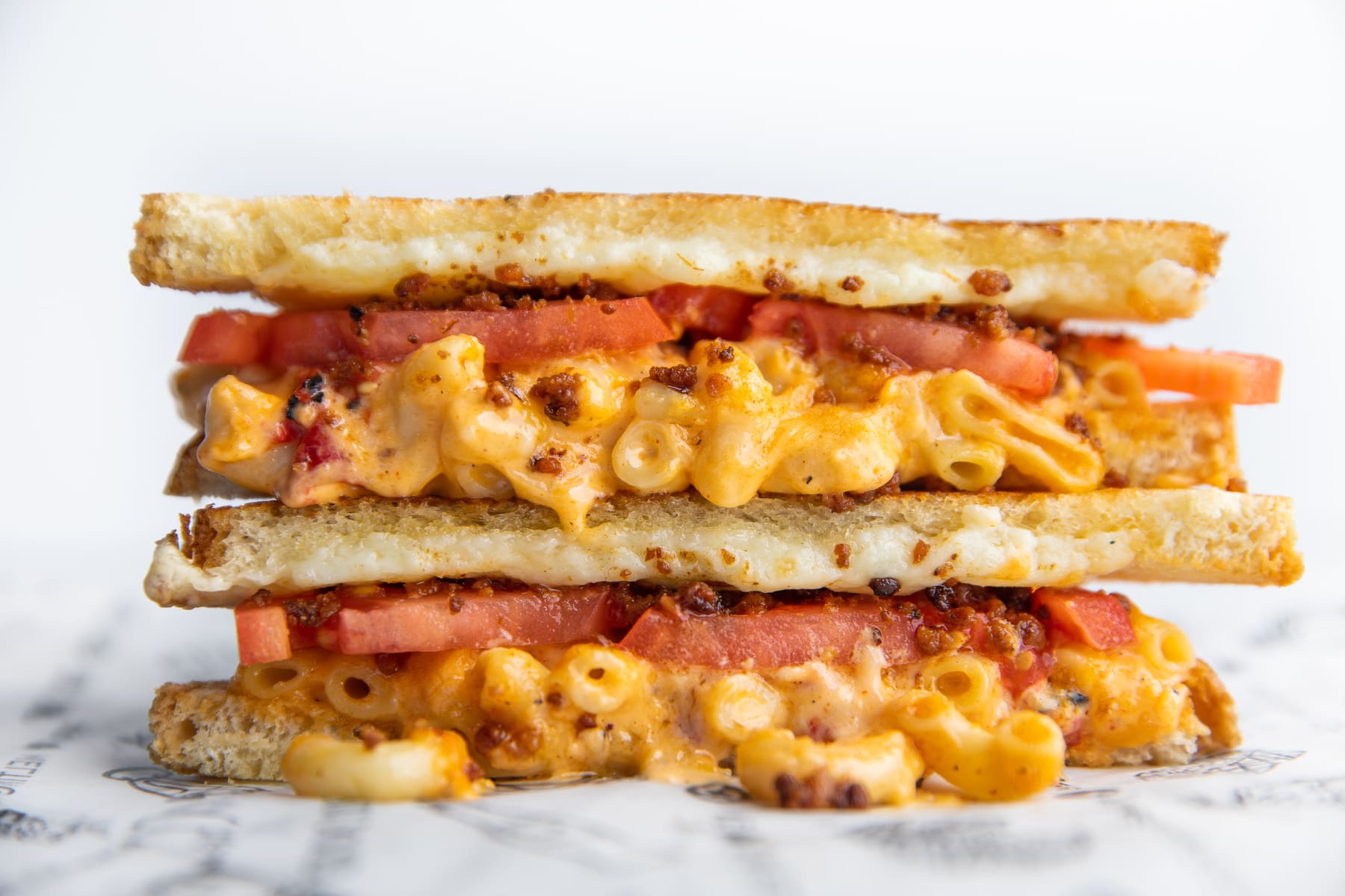 The Grilled Cheeserie menu spread